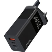 D-Link Dual USB GaN Wall Charger Black