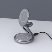 Mycandy 3-in-1 Wireless Charger 1m Grey