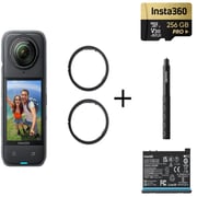 Insta360 X4 Adventure Bundle Black + 256GB Card + Selfiestick + Battery