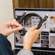 Native Union 2-In-1 USB-C Cable 2.4m Cosmos