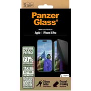 Panzerglass Privacy Screen Protector Black iPhone 16 Pro