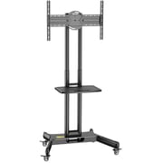 Beetec Mobile TV Cart Stand Black