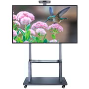 Beetec Mobile TV Cart Stand Black