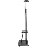 Beetec Mobile TV Cart Stand Black