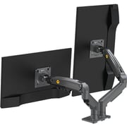 North Bayou Gas Spring Monitor Arm Wall Mount Black