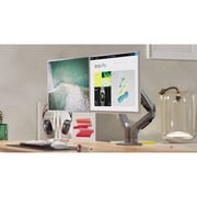 North Bayou Gas Spring Monitor Arm Wall Mount Black