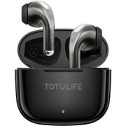 Totulife T-TWSPUREBK Pure Series Wireless Earbuds Black