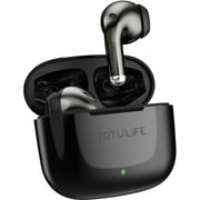 Totulife T-TWSPUREBK Pure Series Wireless Earbuds Black