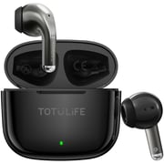 Totulife T-TWSPUREBK Pure Series Wireless Earbuds Black