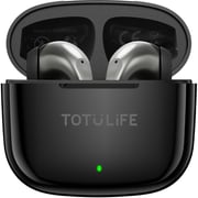 Totulife T-TWSPUREBK Pure Series Wireless Earbuds Black