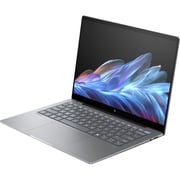 HP OmniBook X (2024) Laptop - Snapdragon X Elite-X1E-78-100 / 14inch 2.2K / 1TB SSD / 32GB RAM / Shared Qualcomm Adreno GPU Graphics / Windows 11 Home / English & Arabic Keyboard / Meteor Silver Aluminium / Middle East Version - [14-FE0002NE]