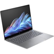 HP OmniBook X (2024) Laptop - Snapdragon X Elite-X1E-78-100 / 14inch 2.2K / 1TB SSD / 32GB RAM / Shared Qualcomm Adreno GPU Graphics / Windows 11 Home / English & Arabic Keyboard / Meteor Silver Aluminium / Middle East Version - [14-FE0002NE]