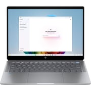 HP OmniBook Ultra (2024) Laptop - AMD Ryzen AI 9-HX 375 / 14inch 2.2K / 1TB SSD / 32GB RAM / AMD Radeon 880M Graphics / Windows 11 Home / English & Arabic Keyboard / Meteor Silver Aluminium / Middle East Version - [14-FD0000]