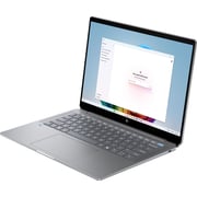 HP OmniBook Ultra (2024) Laptop - AMD Ryzen AI 9-HX 375 / 14inch 2.2K / 1TB SSD / 32GB RAM / AMD Radeon 880M Graphics / Windows 11 Home / English & Arabic Keyboard / Meteor Silver Aluminium / Middle East Version - [14-FD0000]