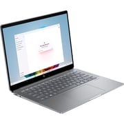 HP OmniBook Ultra (2024) Laptop - AMD Ryzen AI 9-HX 375 / 14inch 2.2K / 1TB SSD / 32GB RAM / AMD Radeon 880M Graphics / Windows 11 Home / English & Arabic Keyboard / Meteor Silver Aluminium / Middle East Version - [14-FD0000]