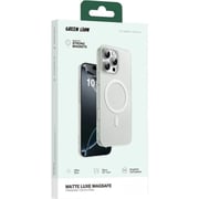 Green Lion Matte Luxe MagSafe Case White iPhone 16 Pro Max