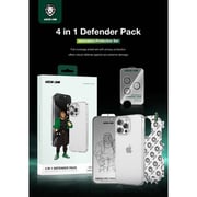 Green Lion 4-in-1 Privacy Defender Pack Black iPhone 16 Pro