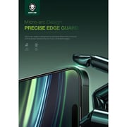 Green Lion 3D Silicone Plus Advanced Privacy Edge Screen Protector Black/Clear iPhone 16 Pro Max
