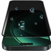 Green Lion 3D Silicone Plus Advanced Privacy Edge Screen Protector Black/Clear iPhone 16 Pro Max