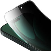 Green Lion 3D Silicone Plus Advanced Privacy Edge Screen Protector Black/Clear iPhone 16 Pro Max