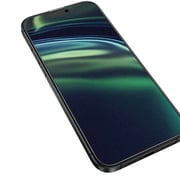 Green Lion 3D Silicone Plus Advanced Privacy Edge Screen Protector Black/Clear iPhone 16 Pro