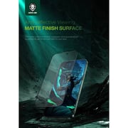 Green Lion 3D Silicone Plus Advanced Privacy Edge Screen Protector Black/Clear iPhone 16 Pro