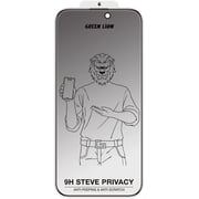 Green Lion 9H Steve Privacy Screen Protector Black iPhone 16 Pro Max