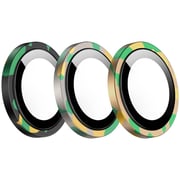 Green Lion Camo Lens Protector Natural Titanium iPhone 16 Pro/iPhone 16 Pro Max