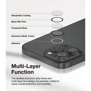 Green Lion Lens Protector Black Titanium iPhone 16 Pro/iPhone 16 Pro Max