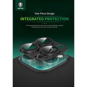 Green Lion Lens Protector Black Titanium iPhone 16 Pro/iPhone 16 Pro Max