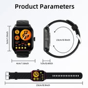 Weofly WFAC503BL Active Smartwatch Black