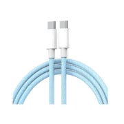 L'AVVENTO USB-C To USB-C Cable New Woven 60W 1.2M - Blue - MP35L