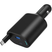 Powerology Dual Port Car Charger 1m Black