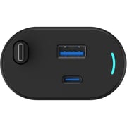 Powerology Dual Port Car Charger 1m Black