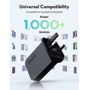 RavPower PD Pioneer 65W 2-Port Wall Charger Black