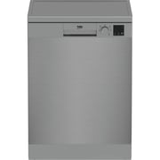 Beko FreeStanding Dishwasher 60 Cm , Fingerprint-free Stainless Steel - DVN05325X