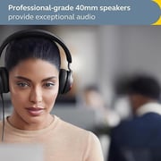 Jabra HSC131 Evolve2 40 Wired Over Ear Headset Black
