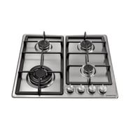 Kenwood Built In Gas Hob, 4 Burners, 60 cm, Stainless Steel - HOB60.000SS