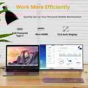 V2COM P4 FHD Portable Monitor 15.6inch