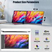 V2COM P5 FHD Laptop Screen Extender 15.6inch
