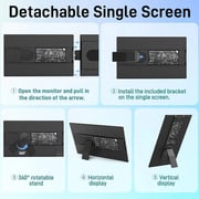V2COM P5 FHD Laptop Screen Extender 15.6inch