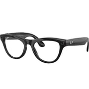 Ray-Ban 601/CH52 Meta Skyler Smart Glasses Shiny Black