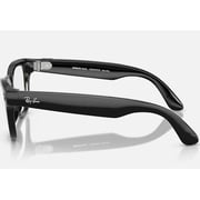 Ray-Ban 601/CH52 Meta Skyler Smart Glasses Shiny Black
