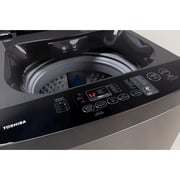Toshiba Top Load Automatic Washing Machine, 13 kg, Inverter Motor, Silver - AW-DK1300KUPEG-SK