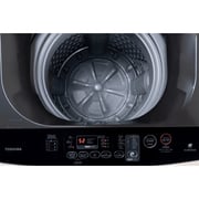 Toshiba Top Load Automatic Washing Machine, 9 Kg, Silver - AW-J900DUPEG-MK