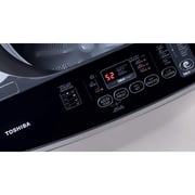 Toshiba Top Load Automatic Washing Machine, 9 Kg, Silver - AW-J900DUPEG-MK