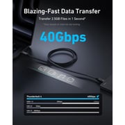 Anker Thunderbolt 4 Cable 1m Black