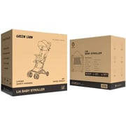 Green Lion GNLIABYSTOBK Lia Baby Stroller