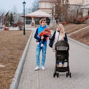 Green Lion GNLIABYSTOBK Lia Baby Stroller