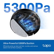 TPLink Robot Vacuum Cleaner & Mop Black Tapo RV20 Max